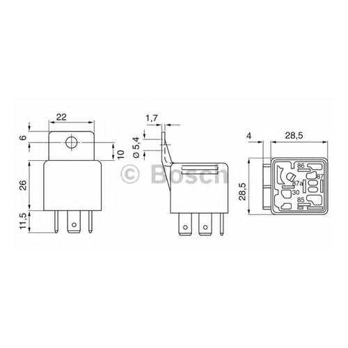 Реле Bosch 0332019103 в ЕКА