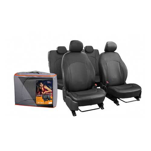 Чехлы для Chevrolet Cruze (09-) Alonso 12 1/3 экокожа перф. черн. AIRLINE ACCS-A-48 в ЕКА