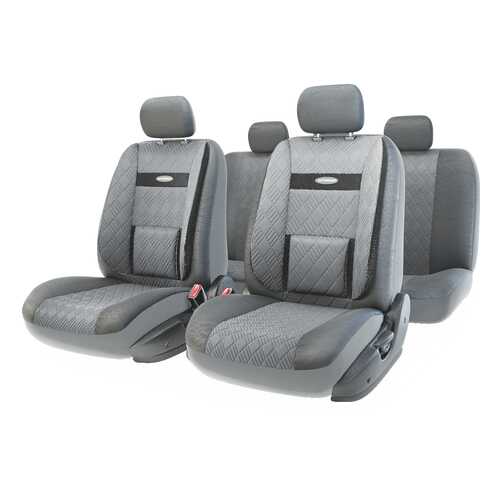 Комплект чехлов на сиденья Autoprofi Comfort 3D COM-1105GP D.GY/D.GY (M) в ЕКА