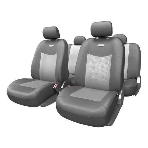 Комплект чехлов на сиденья Autoprofi Expedition EXP-1105 D.GY/L.GY (M) в ЕКА