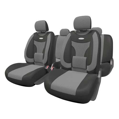 Комплект чехлов на сиденья Autoprofi Extra Comfort ECO-1105 BK/D.GY (M) в ЕКА