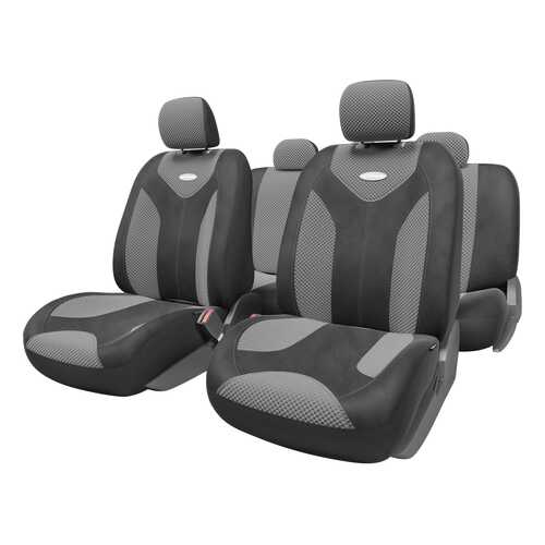 Комплект чехлов на сиденья Autoprofi Matrix MTX-1105 BK/D.GY (M) в ЕКА