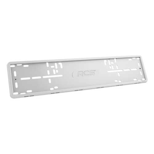 Силиконовая рамка номерного знака RCS V4.0 белая 1шт в ЕКА
