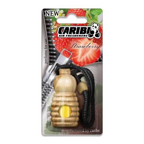 Ароматизатор CARIBI Клубника, деревянный бочонок CP-STRAWBERRY в ЕКА