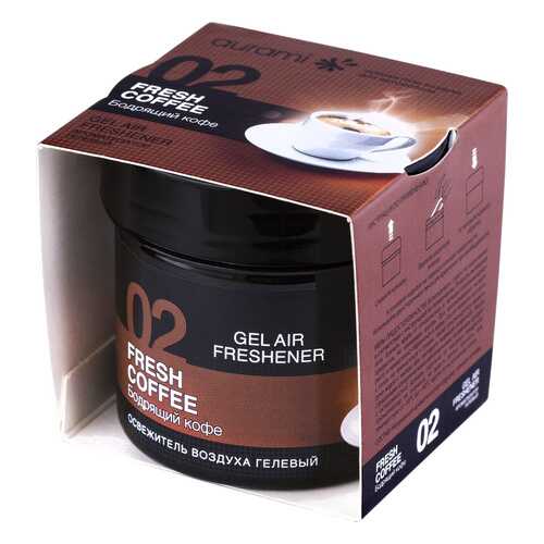 Ароматизатор гелевый Бодрящий кофе 100гр AURAMI GEL-02 в ЕКА