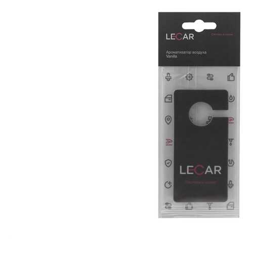 Ароматизатор LECAR пропитанный пластинка ваниль LECAR000042412 в ЕКА