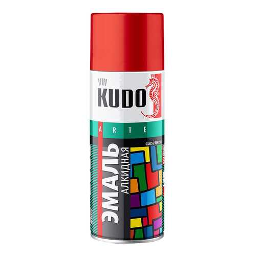 Эмаль универсальная желтая KUDO ,520 мл в ЕКА