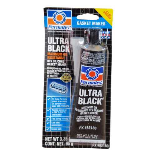 Формирователь прокладок чёрный PERMATEX Ultra Black Gasket Maker (95гр) в ЕКА