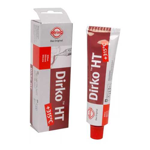 Герметик Dirko HT UNIVERSAL Красный 70ml -60C +315C ELRING ELRING 705.708 в ЕКА