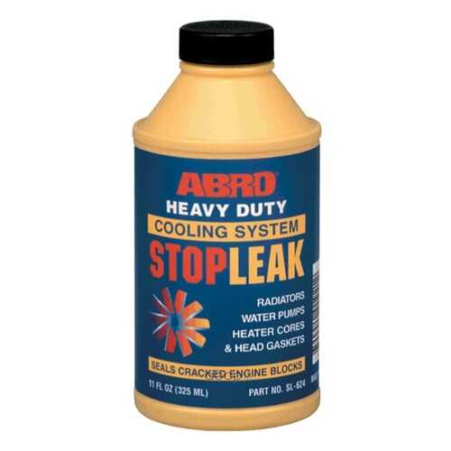 Герметик радиатора ABRO Heavy Duty Cooling System STOPLEAK жидкий 0,325 кг. арт. SL-624-RU в ЕКА