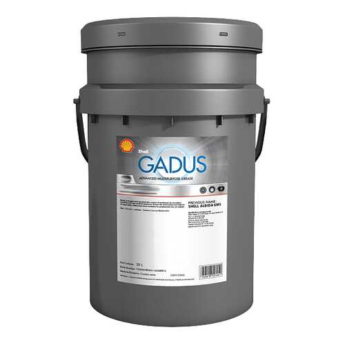 Специальная смазка для автомобиля Shell Gadus S5 V100 2 18 кг в ЕКА