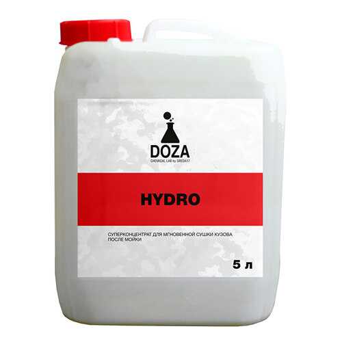 Концентрат для мгновенной сушки авто DOZA Hydro 5л в ЕКА