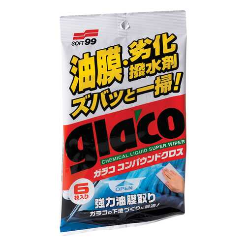 Салфетка автомобильная Soft99 Glaco Compound Sheet (4063) в ЕКА