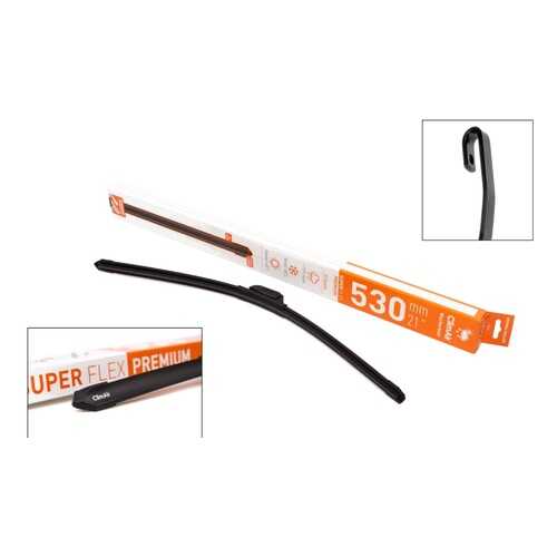 Всесезонная бескаркасная щетка стеклоочистителя ClimAir SUPER FLEX PREMIUM 21 (530mm) в ЕКА