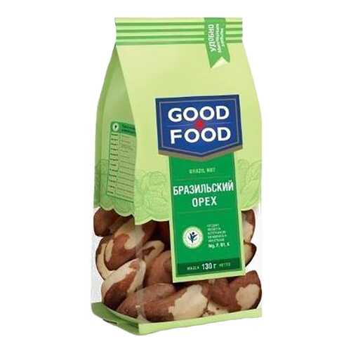 Бразильский орех сушеный Good Food 130 г в ЕКА