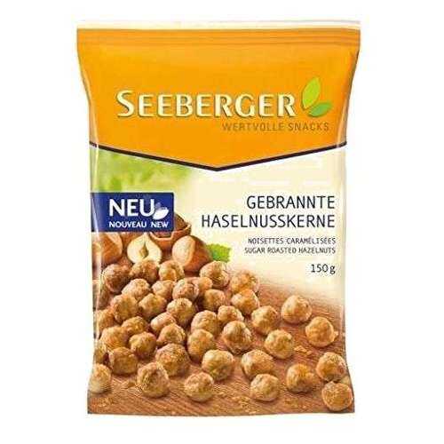 Фундук обжаренный в карамели Seeberger 150 г в ЕКА