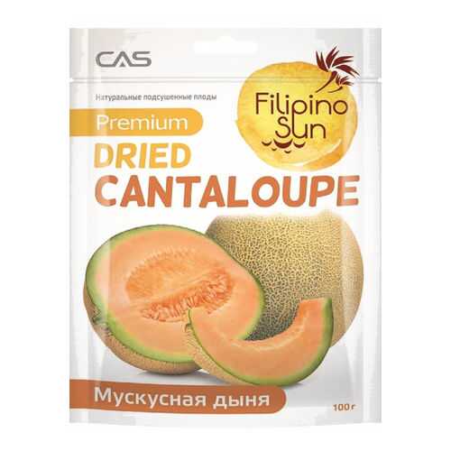 Плоды мускусной дыни сушеные Filipino Sun 100 г в ЕКА