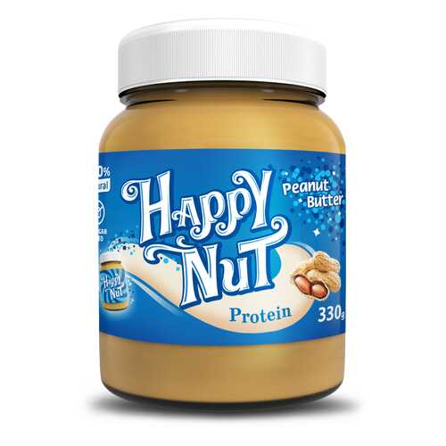 Арахисовая паста Happy Nut Protein с протеином 330 г в ЕКА