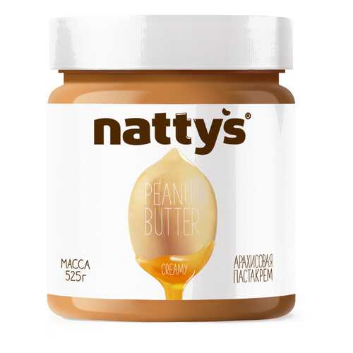 Арахисовая паста Nattys Creamy 525 г в ЕКА