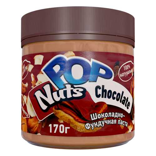Арахисовая паста POP Nuts Creamy Кремовая, 170г в ЕКА