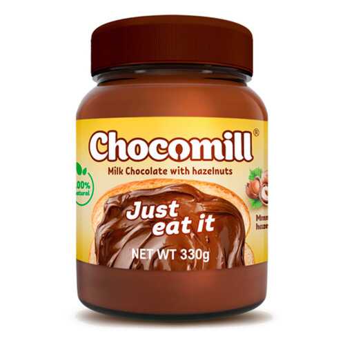 Шоколадная паста HAPPYLIFE Chocomill с лесным орехом 330 г в ЕКА