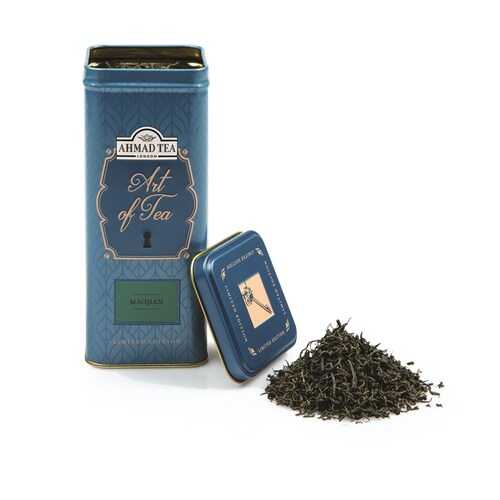 Чай Ahmad Tea, Чай зелёный Мао Цзянь, в специальной металлической банке, 100г в ЕКА