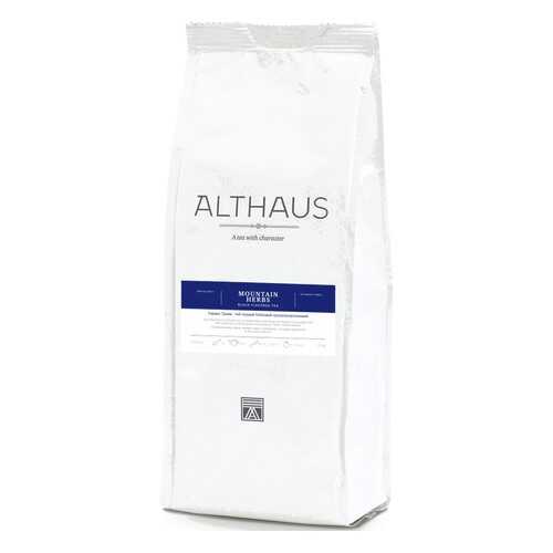 Чай Althaus Mountain Herbs, черный листовой с добавками, 250 гр в ЕКА