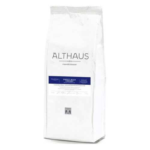 Чай Althaus Sweet Wild Cherry, черный листовой с добавками, 250 гр в ЕКА
