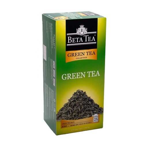 Чай Beta Tea зеленый зеленый 25 пакетиков в ЕКА