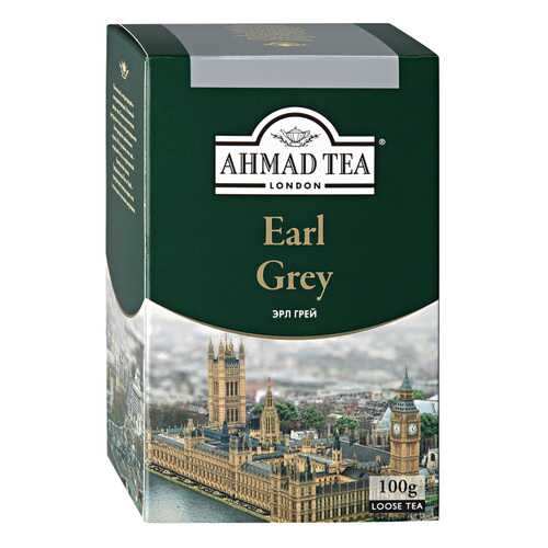 Чай черный Ahmad Tea Earl Grey 100г в ЕКА