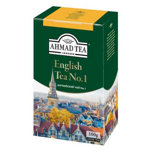 Чай черный Ahmad Tea english tea № 1 90 г в ЕКА