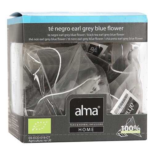 Чай черный Alma Home Organic эрл грей 15*1.86г в ЕКА