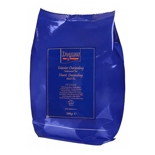 Чай черный Dagmar Darjeeling FTGFOP дарджилинг 500 г в ЕКА