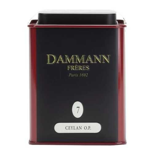 Чай черный Dammann Ceylon O. P. 100 г в ЕКА