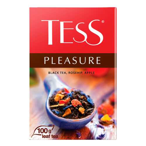 Чай черный листовой Tess Pleasure 100 г в ЕКА