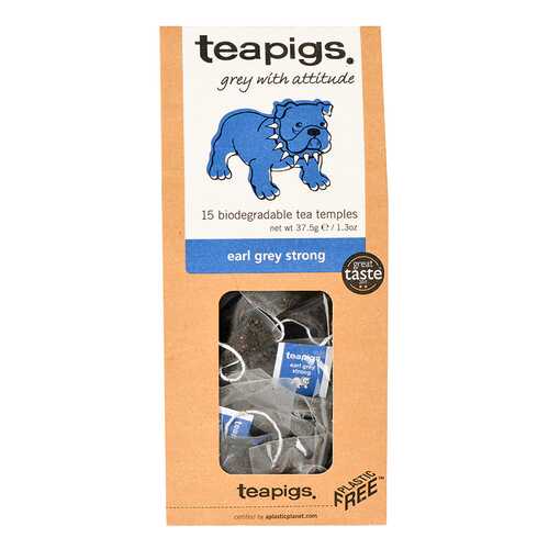 Чай черный Teapigs крепкий эрл грей 15*2.5 г в ЕКА