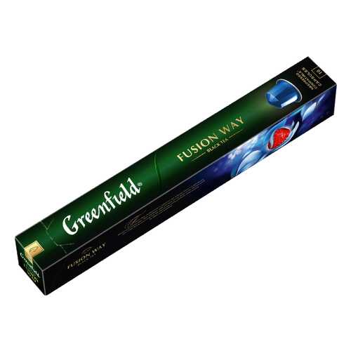 Чай черный в капсулах Greenfield Fusion Way 10 капсул в ЕКА