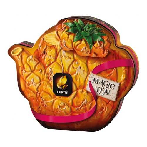 Чай Curtis Drink Me! Pineapple Teapot зеленый листовой с добавками 70 г в ЕКА