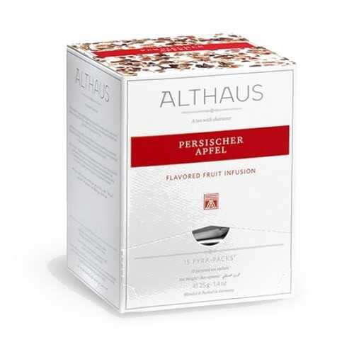 Чай фруктовый Althaus Persischer Apfel в пирамидках 15*2.75 г в ЕКА