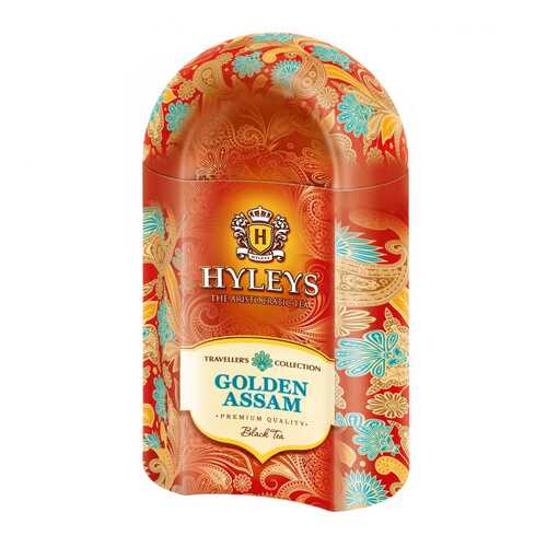 Чай Hyleys Голден ассам, черный листовой, ж/б, 100 гр в ЕКА