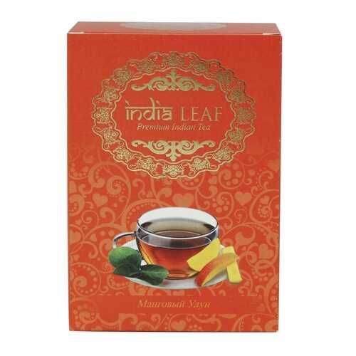 Чай India leaf Манговый улун, зеленый с добавками, 100 гр в ЕКА