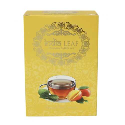Чай India leaf Микс фрукт, черный среднелистовой чай с добавками, 100 гр в ЕКА