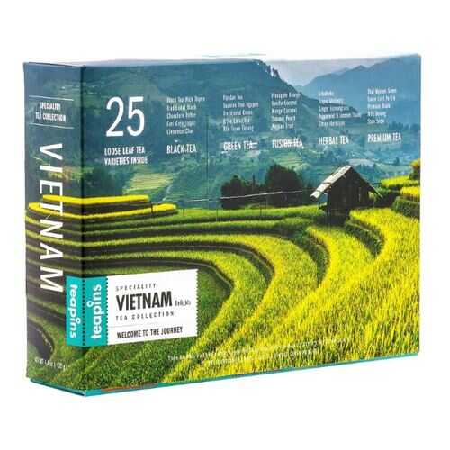 Чай подарочный Teapins Sense Asia Vietnam Delights листовой ассорти 25 чаев в ЕКА