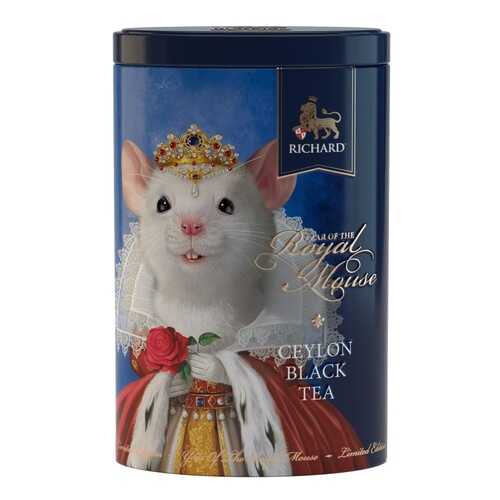 Чай Richard Year of the royal mouse черный листовой 80 г в ЕКА