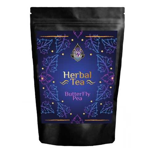 Чай синий Анчан Epic Thai Tea Butterfly Pea листовой тайский 50 г в ЕКА