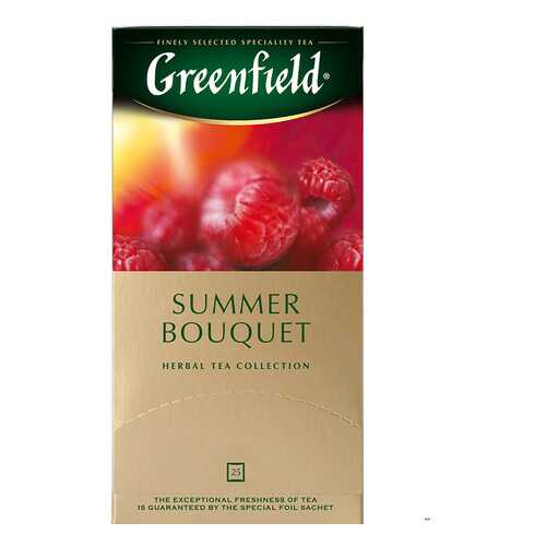 Чай травяной Greenfield Summer Bouquet 25 пакетиков в ЕКА