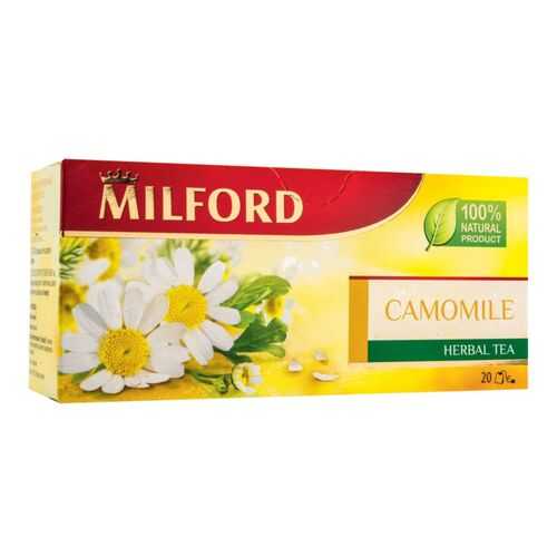 Чай травяной Milford camomile 20 пакетиков в ЕКА