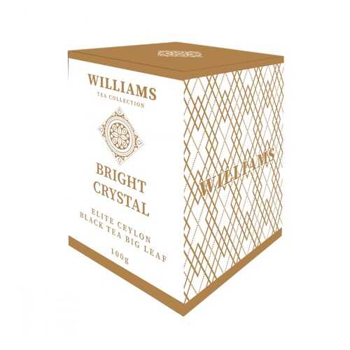 Чай Williams Bright Crystal черный цейлонский OPA 100 г в ЕКА