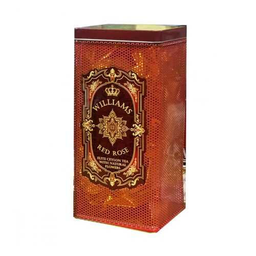Чай Williams Red Rose черный с добавками 150 г в ЕКА