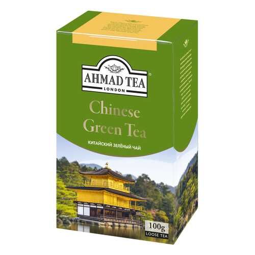 Чай зеленый Ahmad Tea китайский 100 г в ЕКА